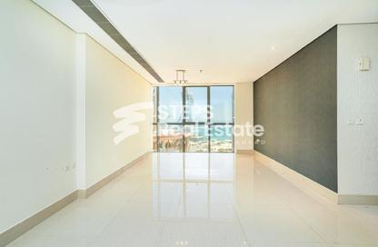 Apartment - 2 - 2 for rent in Lusail Marina Heights - Marina District - Lusail