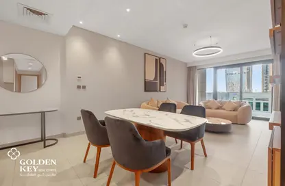 شقة - 2 غرف نوم - 4 حمامات للايجار في لوسيل ريسيدينس - منطقة المارينا - الوسيل