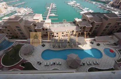 Apartment - 2 Bedrooms - 3 Bathrooms for sale in East Porto Drive - Porto Arabia - The Pearl Island - Doha