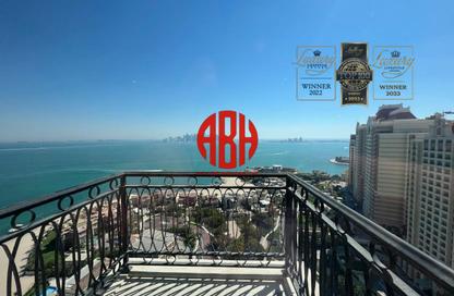Apartment - 1 Bedroom - 2 Bathrooms for rent in Floresta Gardens - Floresta Gardens - The Pearl Island - Doha Apartment - 1 Bedroom - 2 Bathrooms for rent in Floresta Gardens - Floresta Gardens - The Pearl Island - Doha