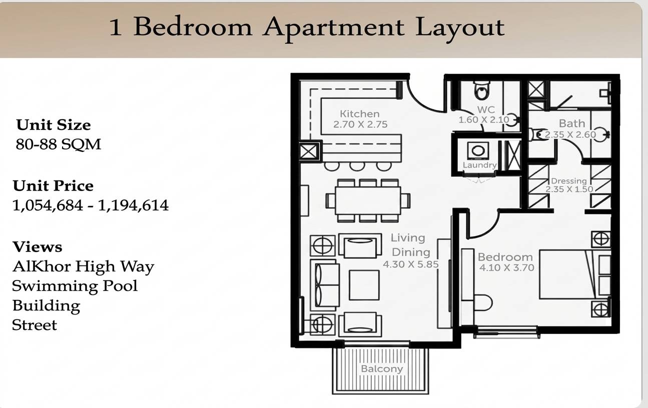 Ready to move in I 1BHK I FF I Payment plan 2032 thumbnail 8