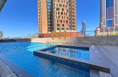 شقة - 3 غرف نوم - 3 حمامات للايجار في مارينا رزيدانس 16 - منطقة المارينا - الوسيل