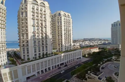 شقة - غرفة نوم - 2 حمامات للايجار في فيفا غرب - فيفا بحرية - جزيرة اللؤلؤة - الدوحة شقة - غرفة نوم - 2 حمامات للايجار في فيفا غرب - فيفا بحرية - جزيرة اللؤلؤة - الدوحة