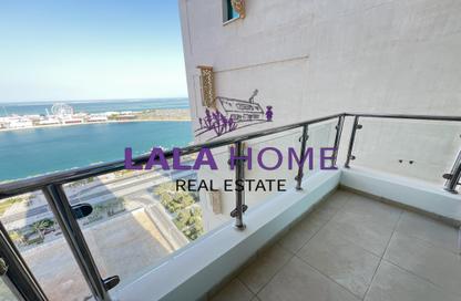 Apartment - 2 Bedrooms - 3 Bathrooms for rent in Lusail Marina Heights - Marina District - Lusail