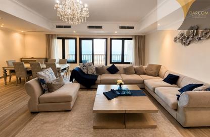 Apartment - 3 Bedrooms - 4 Bathrooms for rent in West Porto Drive - Porto Arabia - The Pearl Island - Doha Apartment - 3 Bedrooms - 4 Bathrooms for rent in West Porto Drive - Porto Arabia - The Pearl Island - Doha