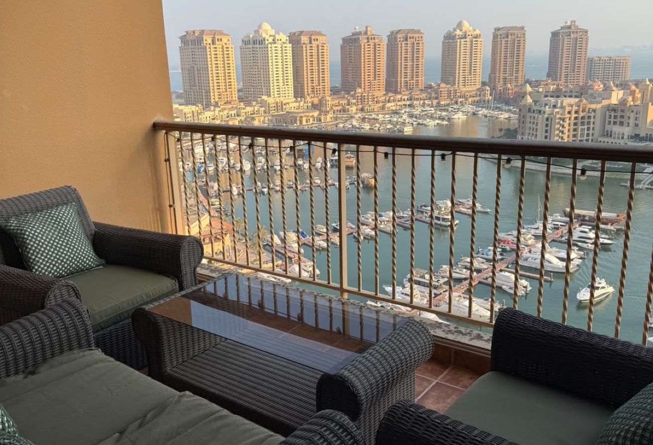 Furnished 2 BR Apartment with Water View
