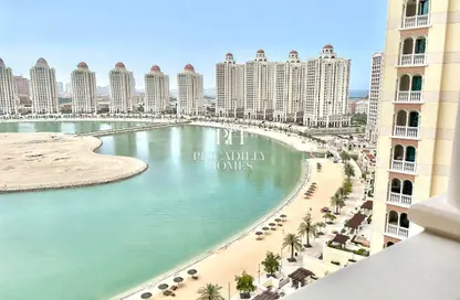 Apartment - 1 Bedroom - 2 Bathrooms for rent in Viva East - Viva Bahriyah - The Pearl Island - Doha