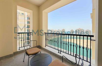 Apartment - 2 Bedrooms - 3 Bathrooms for rent in Viva West - Viva Bahriyah - The Pearl Island - Doha Apartment - 2 Bedrooms - 3 Bathrooms for rent in Viva West - Viva Bahriyah - The Pearl Island - Doha