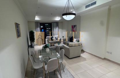 Apartment - 1 Bedroom - 2 Bathrooms for rent in East Porto Drive - Porto Arabia - The Pearl Island - Doha
