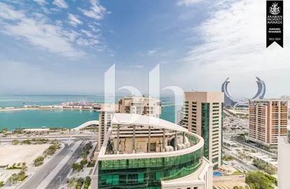 شقة - غرفة نوم - 2 حمامات للايجار في لوسيل ريسيدينس - منطقة المارينا - الوسيل