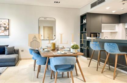Apartment - 1 Bedroom - 2 Bathrooms for rent in Lusail Marina Heights - Marina District - Lusail Apartment - 1 Bedroom - 2 Bathrooms for rent in Lusail Marina Heights - Marina District - Lusail