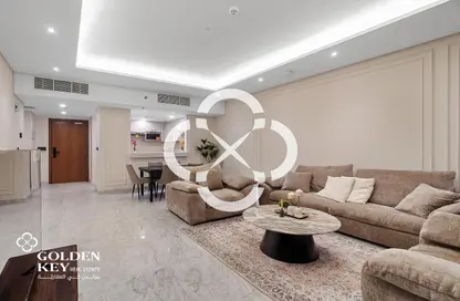 Apartment - 2 Bedrooms - 3 Bathrooms for rent in Lusail Residence - Marina District - Lusail