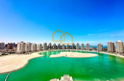 Apartment - 3 Bedrooms - 3 Bathrooms for rent in Viva West - Viva Bahriyah - The Pearl Island - Doha Apartment - 3 Bedrooms - 3 Bathrooms for rent in Viva West - Viva Bahriyah - The Pearl Island - Doha