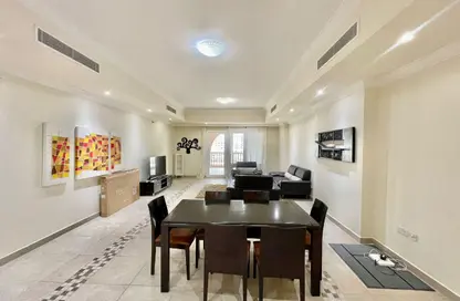 شقة - غرفة نوم - 2 حمامات للايجار في 9 تاور - بورتو أرابيا - جزيرة اللؤلؤة - الدوحة