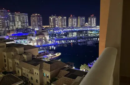 Apartment - 1 Bedroom - 2 Bathrooms for rent in Porto Arabia - The Pearl Island - Doha