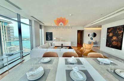 Apartment - 1 Bedroom - 2 Bathrooms for sale in Seef Lusail Tower 1 - Seef Lusail - Lusail City - Lusail