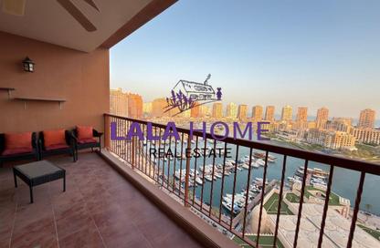 Apartment - 3 Bedrooms - 5 Bathrooms for rent in East Porto Drive - Porto Arabia - The Pearl Island - Doha Apartment - 3 Bedrooms - 5 Bathrooms for rent in East Porto Drive - Porto Arabia - The Pearl Island - Doha