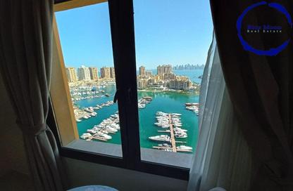 Apartment - Studio - 1 Bathroom for rent in East Porto Drive - Porto Arabia - The Pearl Island - Doha Apartment - Studio - 1 Bathroom for rent in East Porto Drive - Porto Arabia - The Pearl Island - Doha
