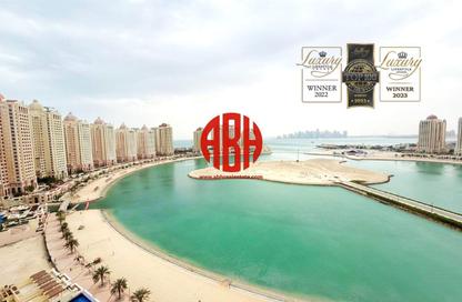 Apartment - Studio - 1 Bathroom for rent in Viva West - Viva Bahriyah - The Pearl Island - Doha