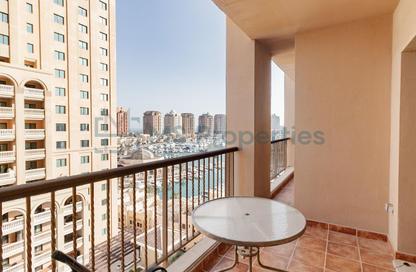 Apartment - 1 Bedroom - 2 Bathrooms for sale in West Porto Drive - Porto Arabia - The Pearl Island - Doha