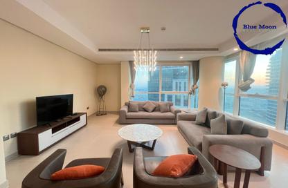 Apartment - 2 - 3 for rent in Lusail Marina Heights - Marina District - Lusail