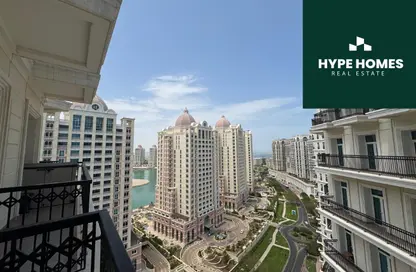 شقة - 2 غرف نوم - 4 حمامات للايجار في حدائق فلورستا - حدائق فلورستا - جزيرة اللؤلؤة - الدوحة