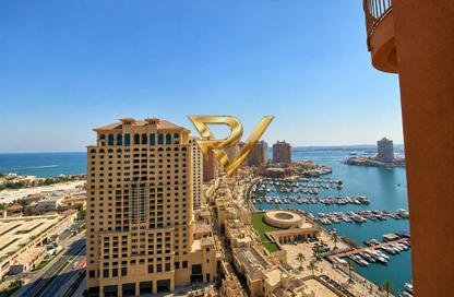 Apartment - 2 - 3 for rent in Two Porto Arabia - Porto Arabia - The Pearl Island - Doha