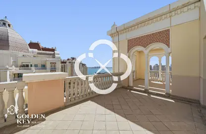 Duplex - 4 Bedrooms - 5 Bathrooms for rent in Viva East - Viva Bahriyah - The Pearl Island - Doha