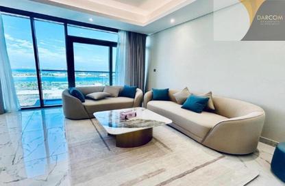 Apartment - 2 Bedrooms - 3 Bathrooms for rent in Lusail Marina Heights - Marina District - Lusail