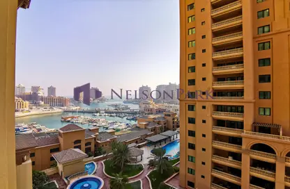 Apartment - 2 Bedrooms - 3 Bathrooms for sale in East Porto Drive - Porto Arabia - The Pearl Island - Doha