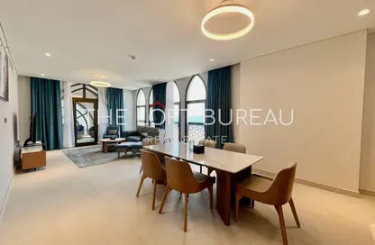 Apartment - 2 Bedrooms - 3 Bathrooms for rent in La Plage Centrale - La Plage - The Pearl Island - Doha