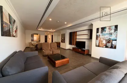 شقة - غرفة نوم - 2 حمامات للايجار في طريق بورتو الشرقي - بورتو أرابيا - جزيرة اللؤلؤة - الدوحة