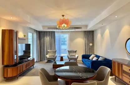 Apartment - 1 Bedroom - 2 Bathrooms for rent in Lusail Marina Heights - Marina District - Lusail