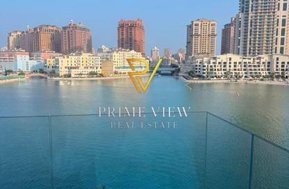 Apartment - 1 Bedroom - 2 Bathrooms for rent in Crystal Residence - Gewan Island - The Pearl Island - Doha