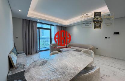 Apartment - 2 Bedrooms - 3 Bathrooms for rent in Lusail Marina Heights - Marina District - Lusail