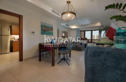Apartment - 1 Bedroom - 1 Bathroom for rent in East Porto Drive - Porto Arabia - The Pearl Island - Doha