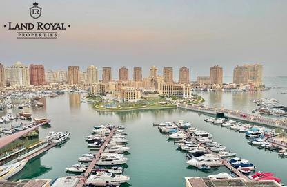 Apartment - 2 Bedrooms - 3 Bathrooms for rent in East Porto Drive - Porto Arabia - The Pearl Island - Doha
