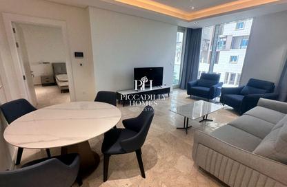 Apartment - 2 Bedrooms - 2 Bathrooms for rent in Lusail Marina Heights - Marina District - Lusail