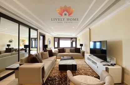 Apartment - 1 - 2 for rent in West Porto Drive - Porto Arabia - The Pearl Island - Doha