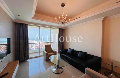 Apartment - 1 Bedroom - 2 Bathrooms for rent in Viva West - Viva Bahriyah - The Pearl Island - Doha