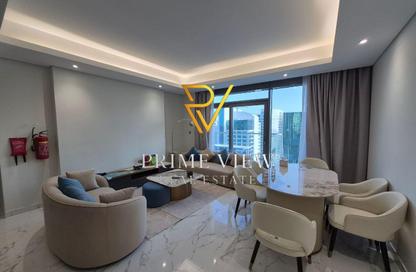 Apartment - 2 Bedrooms - 2 Bathrooms for rent in Lusail Marina Heights - Marina District - Lusail Apartment - 2 Bedrooms - 2 Bathrooms for rent in Lusail Marina Heights - Marina District - Lusail
