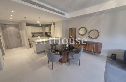 Apartment - 1 Bedroom - 2 Bathrooms for rent in Lusail Marina Heights - Marina District - Lusail Apartment - 1 Bedroom - 2 Bathrooms for rent in Lusail Marina Heights - Marina District - Lusail