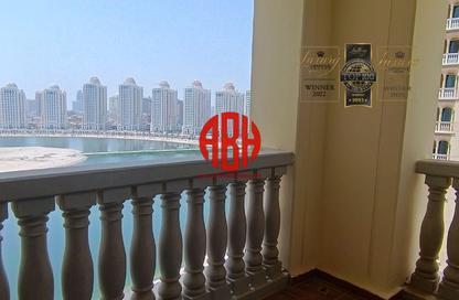 Apartment - Studio - 1 for rent in Viva West - Viva Bahriyah - The Pearl Island - Doha Apartment - Studio - 1 for rent in Viva West - Viva Bahriyah - The Pearl Island - Doha