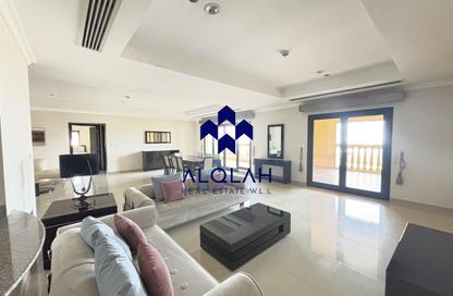 Apartment - 2 Bedrooms - 3 Bathrooms for rent in East Porto Drive - Porto Arabia - The Pearl Island - Doha