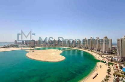 Apartment - 2 Bedrooms - 3 Bathrooms for rent in Viva West - Viva Bahriyah - The Pearl Island - Doha Apartment - 2 Bedrooms - 3 Bathrooms for rent in Viva West - Viva Bahriyah - The Pearl Island - Doha