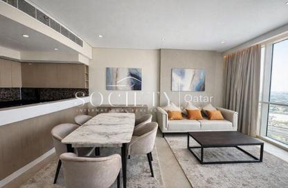 Apartment - 1 - 2 for rent in Lusail Residence - Marina District - Lusail