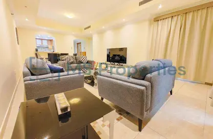 Apartment - 2 Bedrooms - 3 Bathrooms for rent in East Porto Drive - Porto Arabia - The Pearl Island - Doha