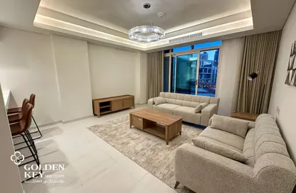 Apartment - 1 Bedroom - 2 Bathrooms for rent in Crystal Residence - Gewan Island - The Pearl Island - Doha