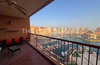 Apartment - 3 Bedrooms - 5 Bathrooms for rent in West Porto Drive - Porto Arabia - The Pearl Island - Doha Apartment - 3 Bedrooms - 5 Bathrooms for rent in West Porto Drive - Porto Arabia - The Pearl Island - Doha