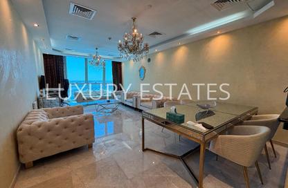 Apartment - 2 Bedrooms - 3 Bathrooms for rent in Zig Zag Tower B - Zig Zag Towers - West Bay - Doha Apartment - 2 Bedrooms - 3 Bathrooms for rent in Zig Zag Tower B - Zig Zag Towers - West Bay - Doha